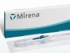 How does Mirena affect the intensity of intrauterine bleeding?