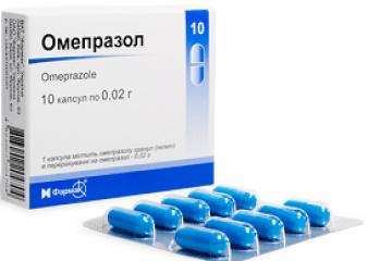 Omeprazole: instructions for use, analogues, price, reviews, why the medicine is prescribed