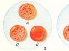 Methods for determining blood type